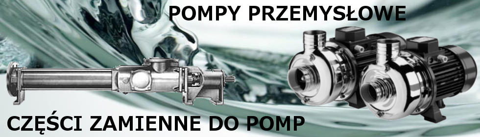Pompy, pompy przemysłowe, części zamienne